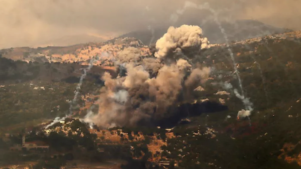 Hezbollah strikes Nazareth in rocket attacks fires break out Threatening countless holy places