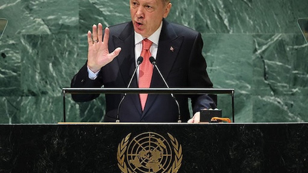 Turkish President Erdogan a Hamas Superfan Compares Netanyahu to Hitler at U