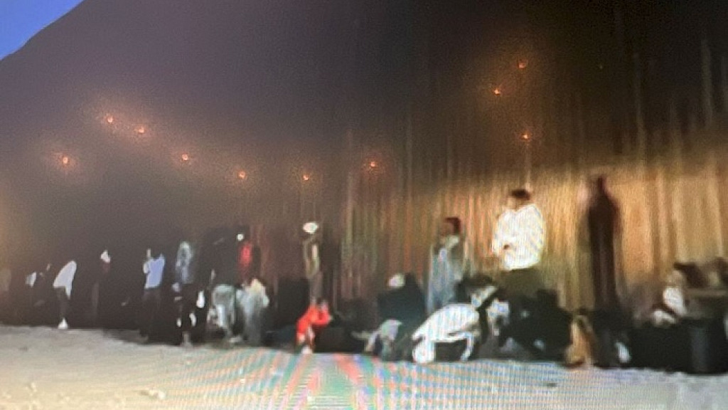 BORDER VIDEO EXCLUSIVE Muslims Pray at the Border After Crossing into the US through Joe Bidens Open Border VIDEO
