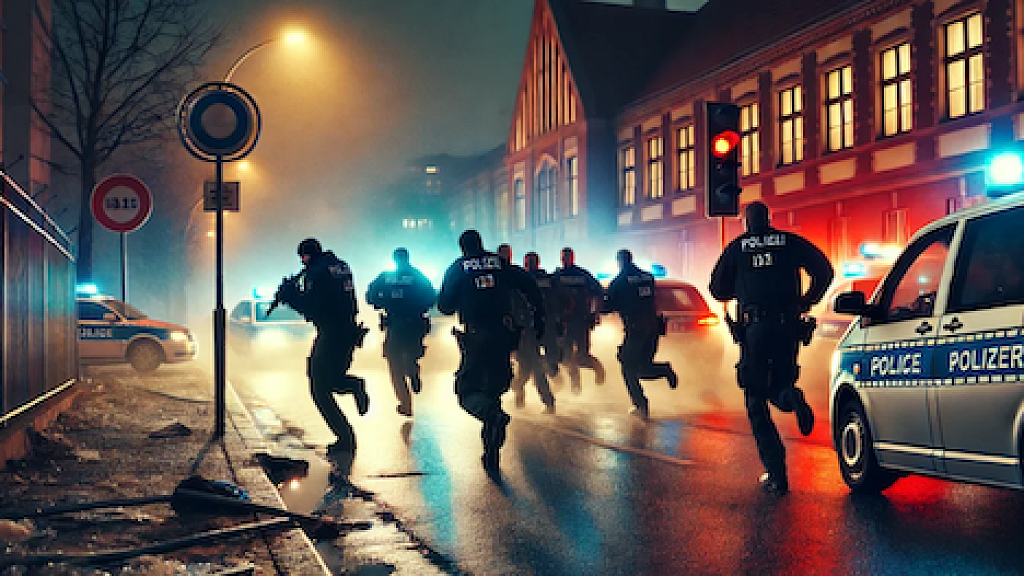 Machete Wielding Muslim Migrant Shouting Allahu Akbar Attempts to Kill German Police Officers in Latest Terror Attack