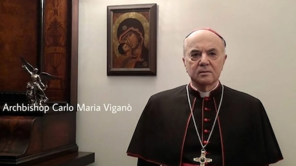 Archbishop Vigano The Chair of Peter is not a Pope but an Emissary of the Globalist Elite Whose Mission is to Destroy the Catholic Church just as Almost All Western Leaders Now Intend to Destroy the Nations they Govern