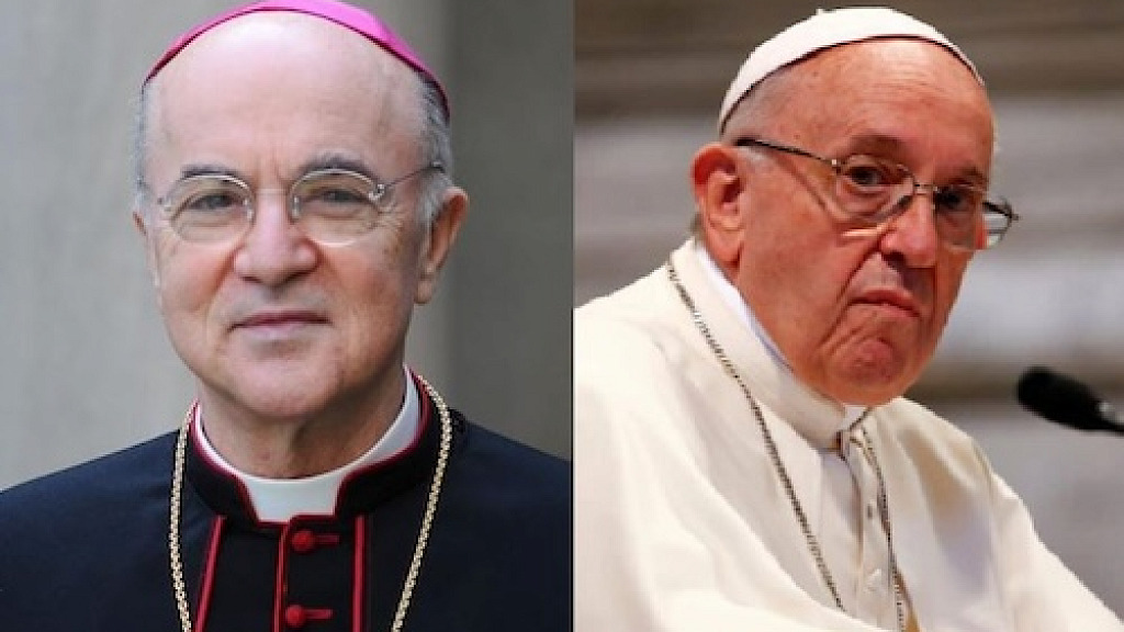 Carlo Maria Vigano Calls Out Pope Francis and His Hypocrisy on Open Borders Following New Vatican Rules on Unwanted Intruders