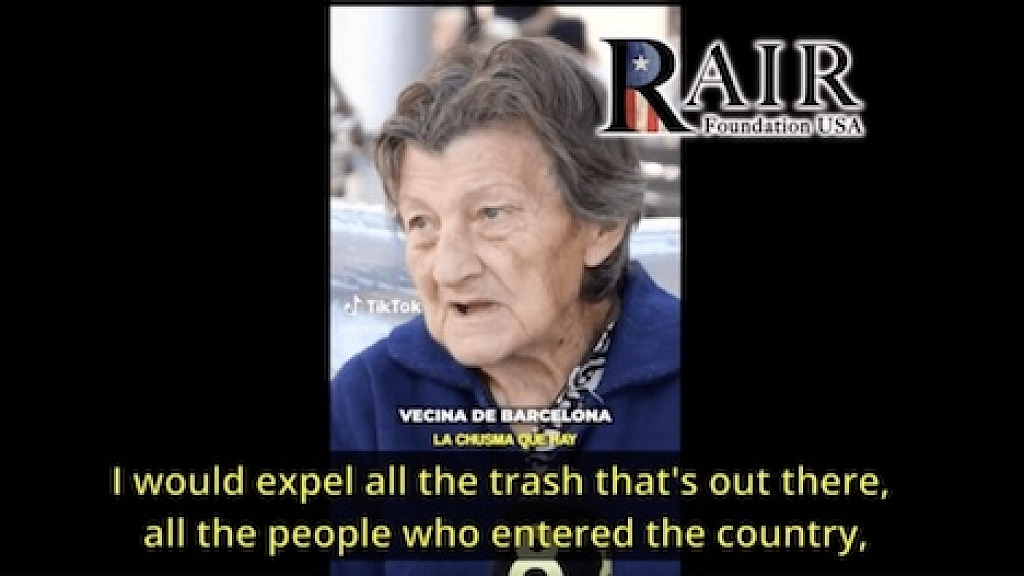 I Would Expel All the Trash An Elderly Womans Emotional Plea Against Open Borders Video
