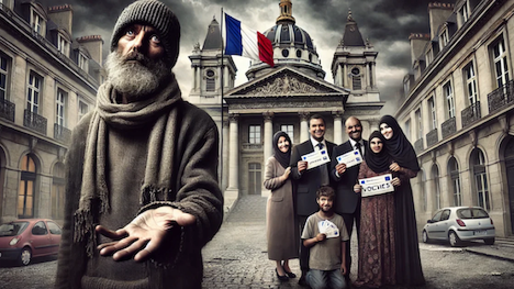 Open Borders France Citizens Denied Aid as Islamic Migrants Exploit Welfare for Conquest and Profit Video
