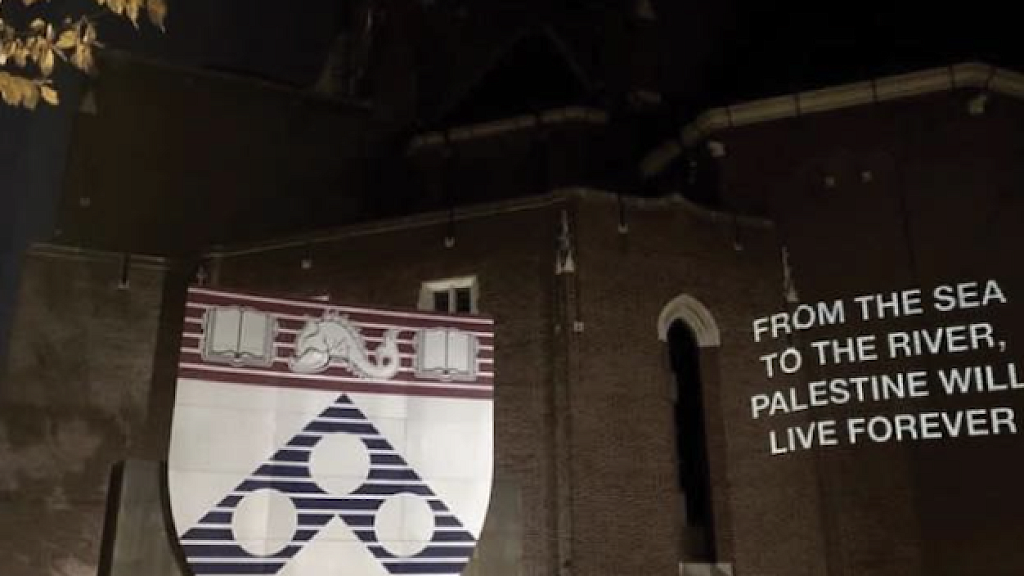 Civil Rights Complaint Filed Against UPenn as Anti Semitic Slogans Appear on Buildings University Branded Magnet for Anti Semites