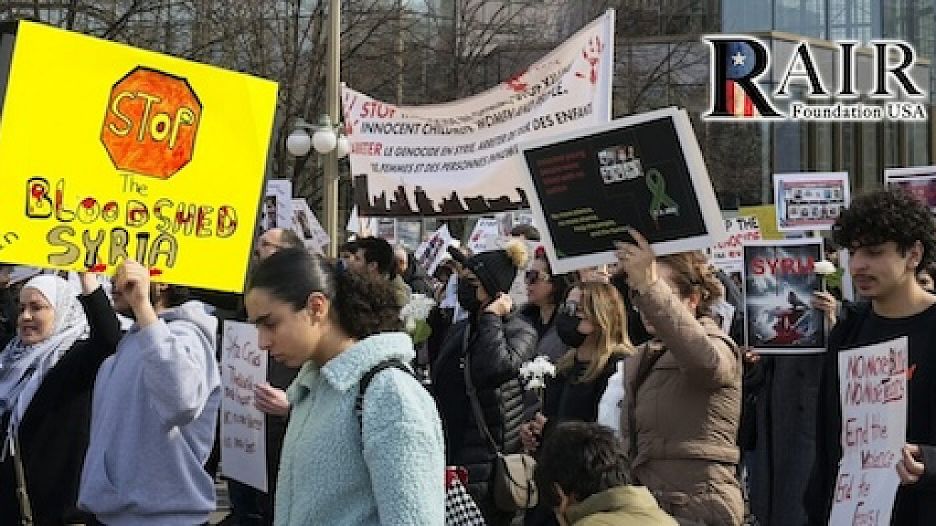 Syrian Orthodox Christians Protest in Ottawa Against Ongoing Genocide in Syria