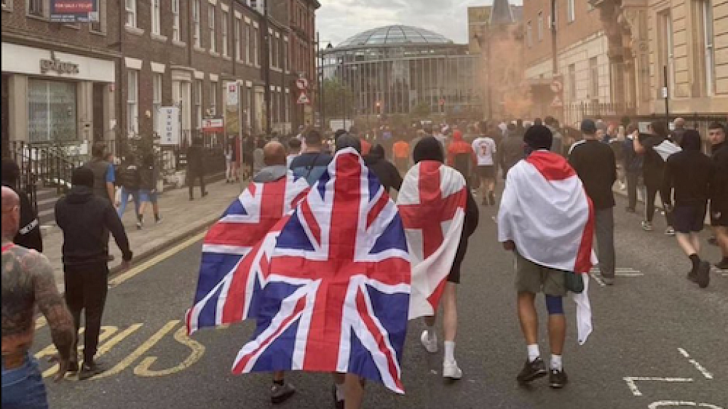BRITAIN BURNING Riots and Protests in 35 Towns and Cities as PM Keir Starmer Announces Police Crackdown