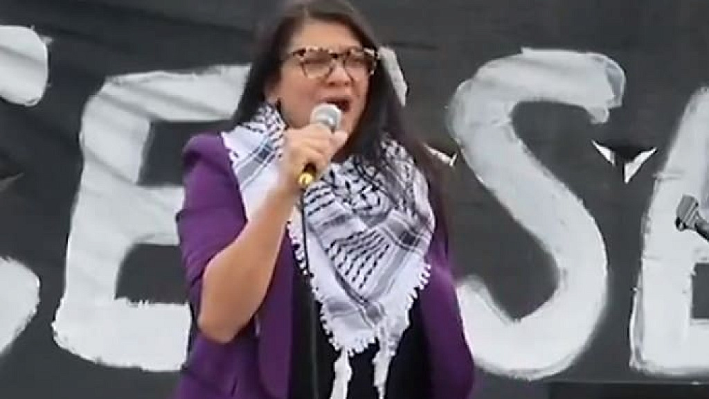 One Day After Congress Fails to Censure Rashida Tlaib She Calls for the Elimination of Israel on Twitter