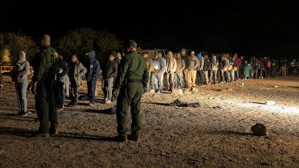 BIDEN BORDER CRISIS Border Patrols Tucson Sector Reports a Shocking 18900 Apprehensions of Illegal Aliens in Last Week Highest Total Ever Recorded