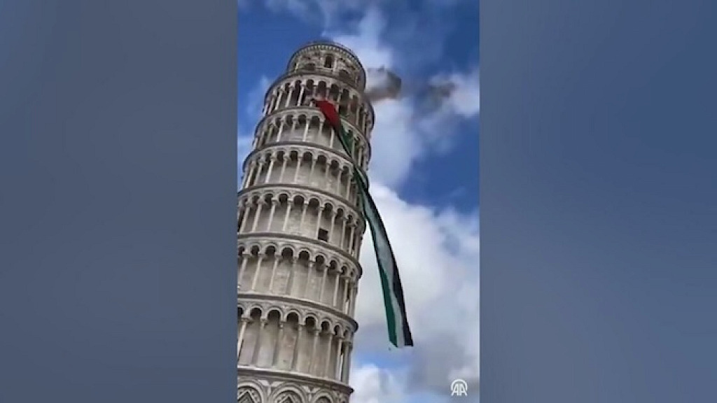 Tower of Pisa Conquered Hamas Supporters Are Now Storming Churches