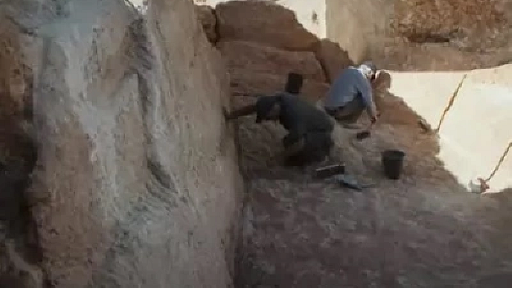 Archaeologists uncover quarry stones possibly used to build road walked by Jesus disciples