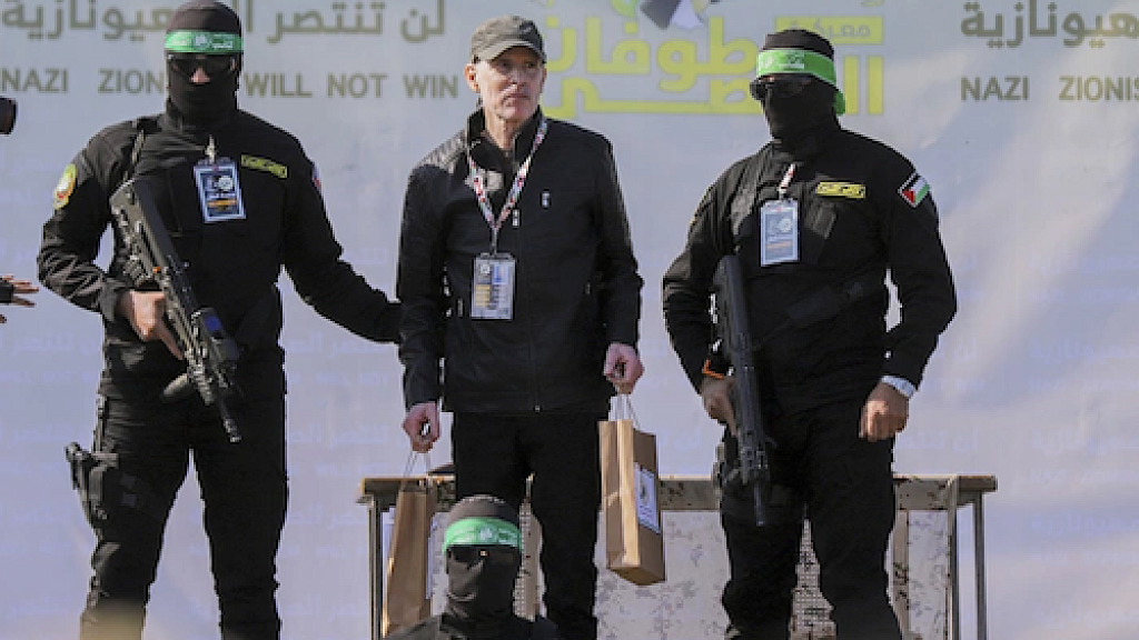 Israel celebrates release of 3 hostages but fate of Bibas children remains unclear