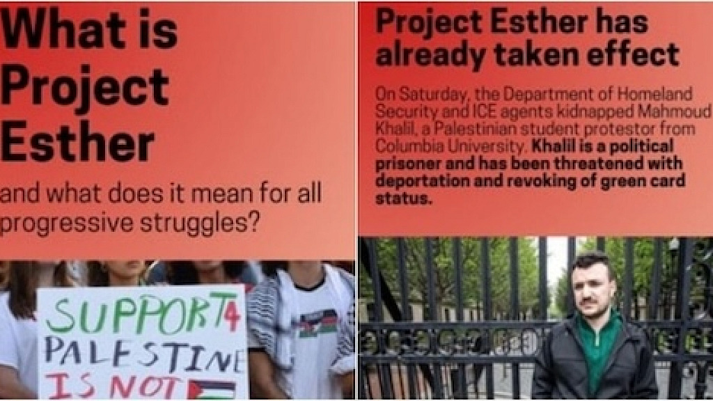 Radical Leftists Communists and Antisemites Declare War on The Heritage Foundations Project Esther